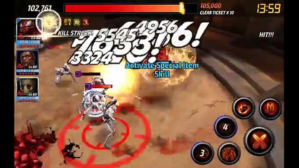 [Marvel Future Fight] Carnage Tier 2 Destroys Combat Alliance Battle