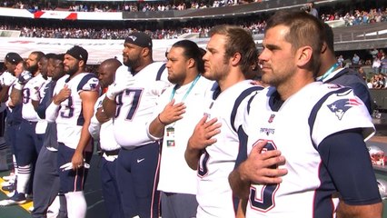 American national anthem performed in Mexico