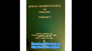 Spinal Biomechanics for Clinicians