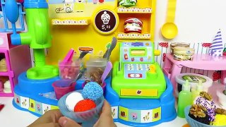 PEPPA PIG HELADERÍA Las bebés Lucía y Ana toman helados de Play Foam Los mejores juguetes Peppa Pig