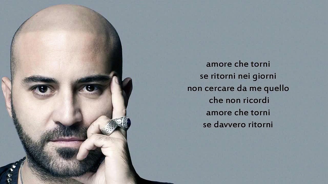 Negramaro - Amore che torni (Testo)