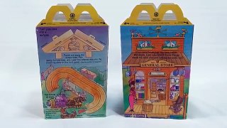 Back To The Future 1991 Set, McDonalds Retro Happy Meal Toy Series
