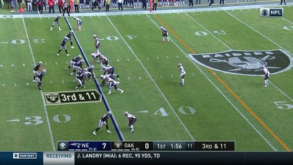 Can't-Miss Play: New England Patriots safety Duron Harmon makes INT off Johnny Holton's helmet