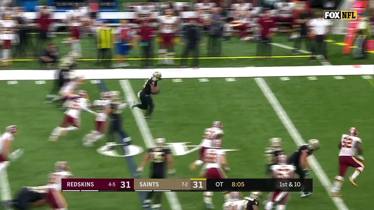 Mark Ingram rumbles down sideline for 31 yards