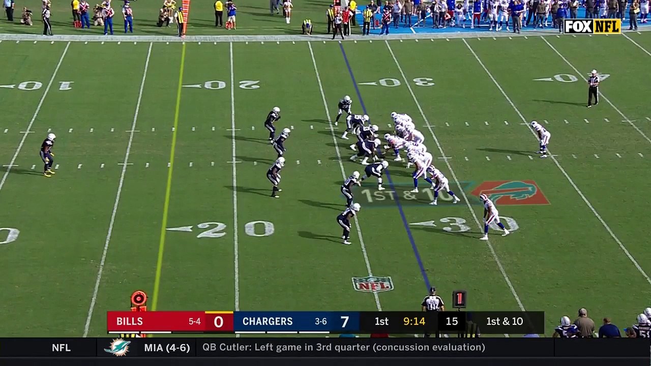 LeSean McCoy dodges defenders and rushes for a 27-yard TD