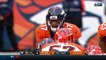 Denver Broncos wide receiver Bennie Fowler ducks under a tackle, takes off for 18 yards