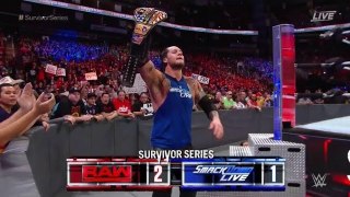 WWE Survivor Series 2017 | The Miz Vs Baron Corbin