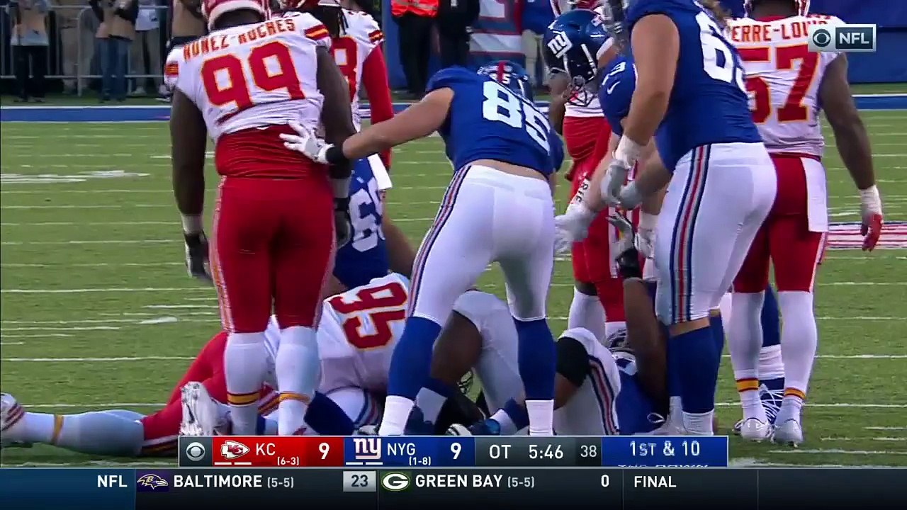 Every play from the Giants game-winning drive