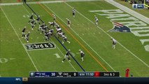 Oakland Raiders wide receiver Amari Cooper extends to get over the goal line for TD