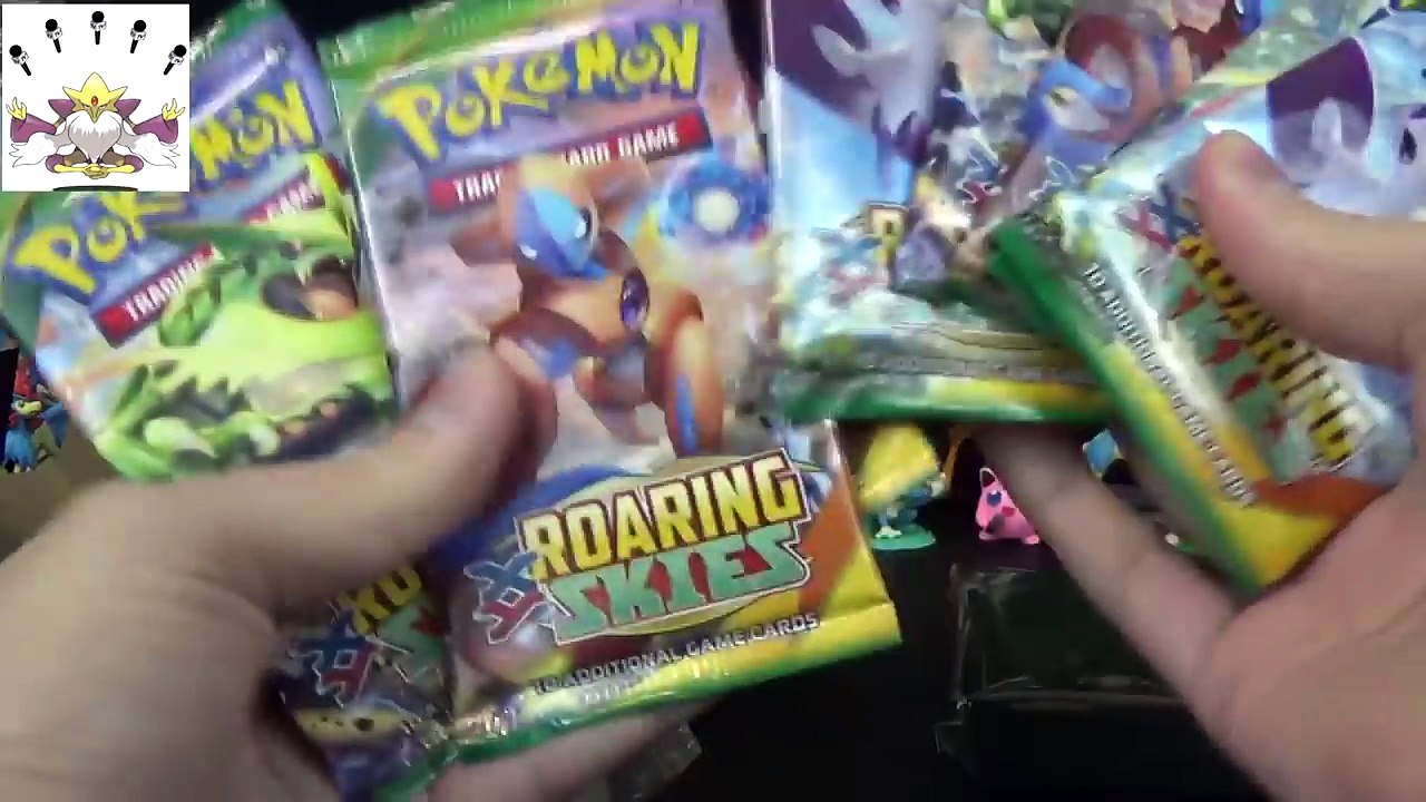 Pokemon Cards Roaring Skies Elite Trainer Box Opening w/ 8 Packs