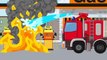 Cars & Trucks Cartoons The Red Fire Truck  The Police Car   Ambulance  Cars Kids Cartoon 2017-1yG-P0R9uHk