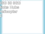 818Shop No19300090038 HiSpeed USB 30 8GB Speichersticks Hubschrauber Helicopter 3D