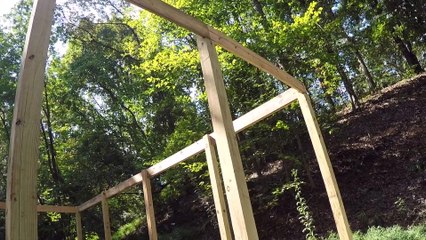 Roof Truss Build for The Shed