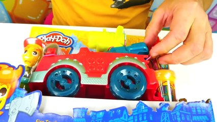 CRYING Toy Truck! Play-Doh Fire Truck Friend - Robocar Poli Toys. Videos for Kids.Toy Cars videos-WGhQQ_sxl7E