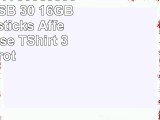 818Shop No7700060336 HiSpeed USB 30 16GB Speichersticks Affe Schimpanse TShirt 3D