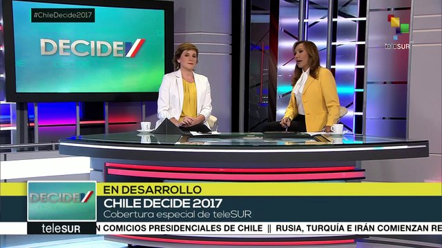 Chile: invitados llegan a sede de comando de Alejandro Guillier