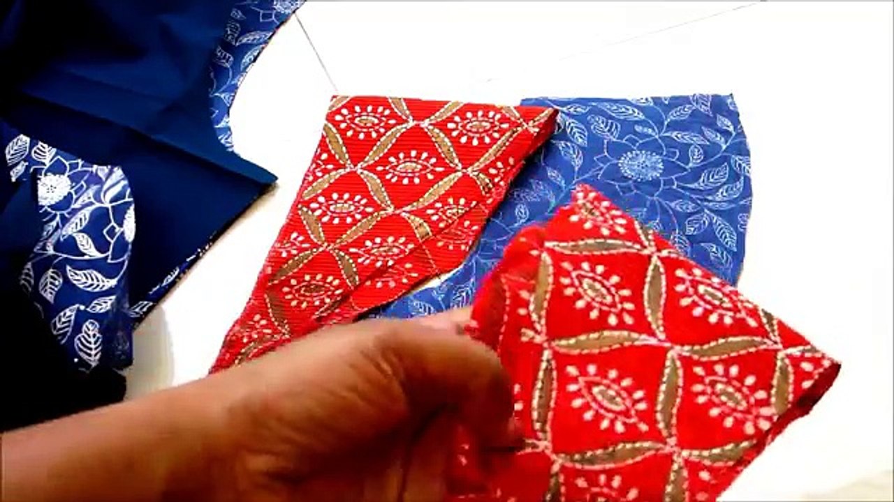 JACKET STYLE BLOUSE - MARKING CUTTING & SEWING