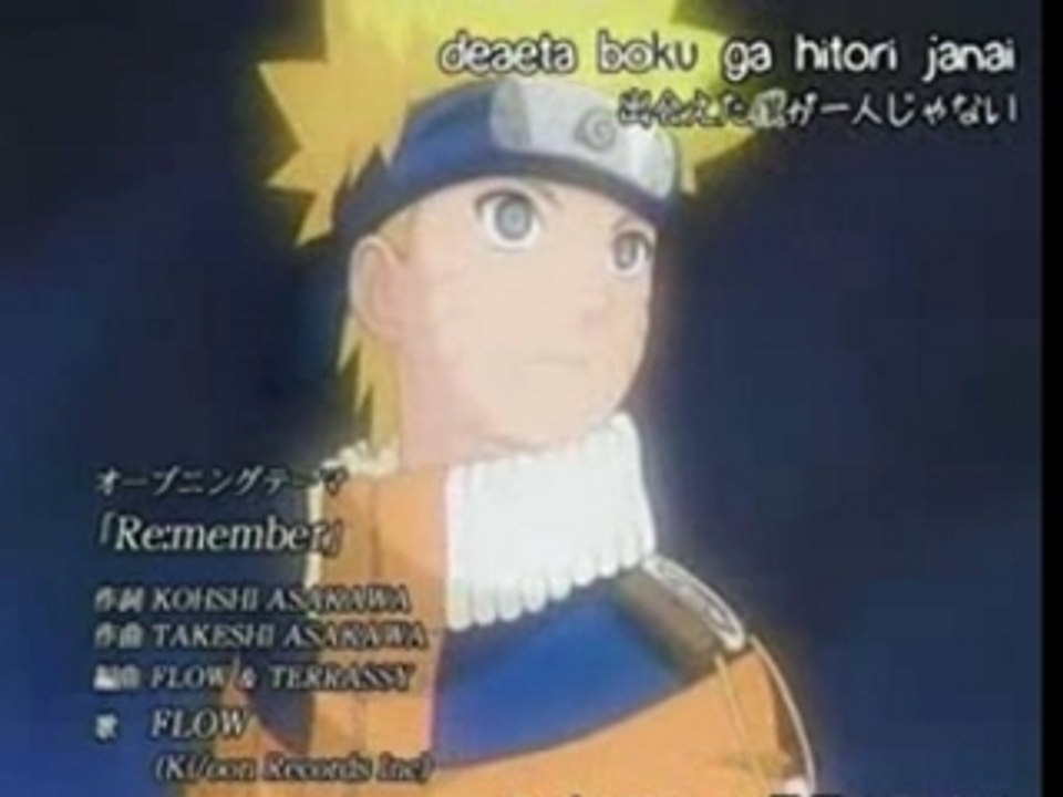 Generique de naruto saison  8