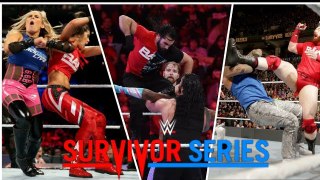 WWE Survivor Serious 2017 | Team RAW vs Team SmackDown