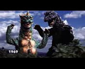 evolution of godzilla 1954-2018