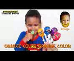 Bad baby with tantrum and crying for lollipops - Little Babies learn colors with finger song video