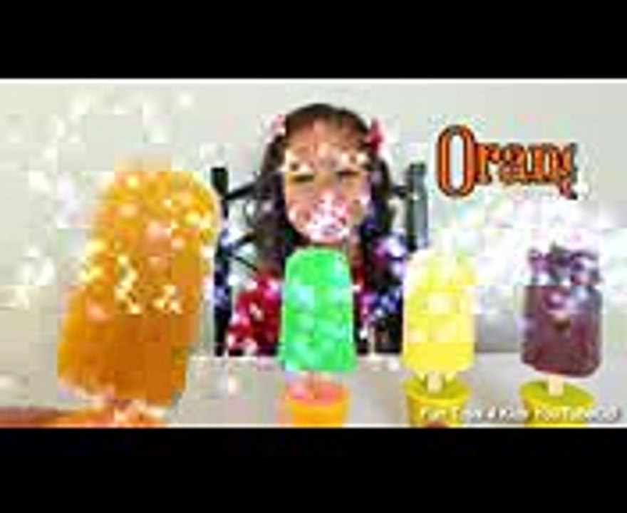 Bad Baby Crying Learn Colors w Real Ice Cream Popsicles Play Doh & Finger Family Song Collection 3