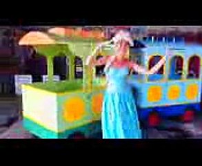 The wheels on the bus Bad Baby Learn colors with train finger family for kids