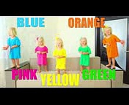 Five Little Babies Jumping On The Bed! Nursery Rhymes for Children Simple Songs for Kids