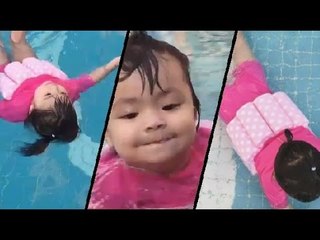 Gelagat Lara Alana Berenang (Comel)