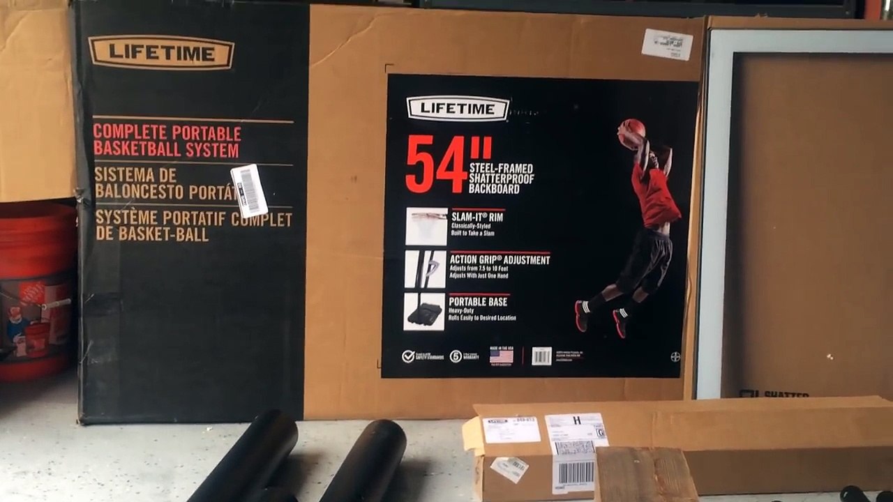 LIFETIME Basketball System Assembly - Model No 90631