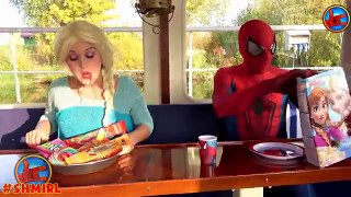 BLOODY Hulk Gumball Machine Spiderman and Elsa Animated Superheroes in Real Life Play Movies