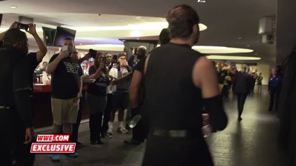 Go behind the curtain as The Shield enter the Toyota Center for Survivor Series: Nov. 19, 2017