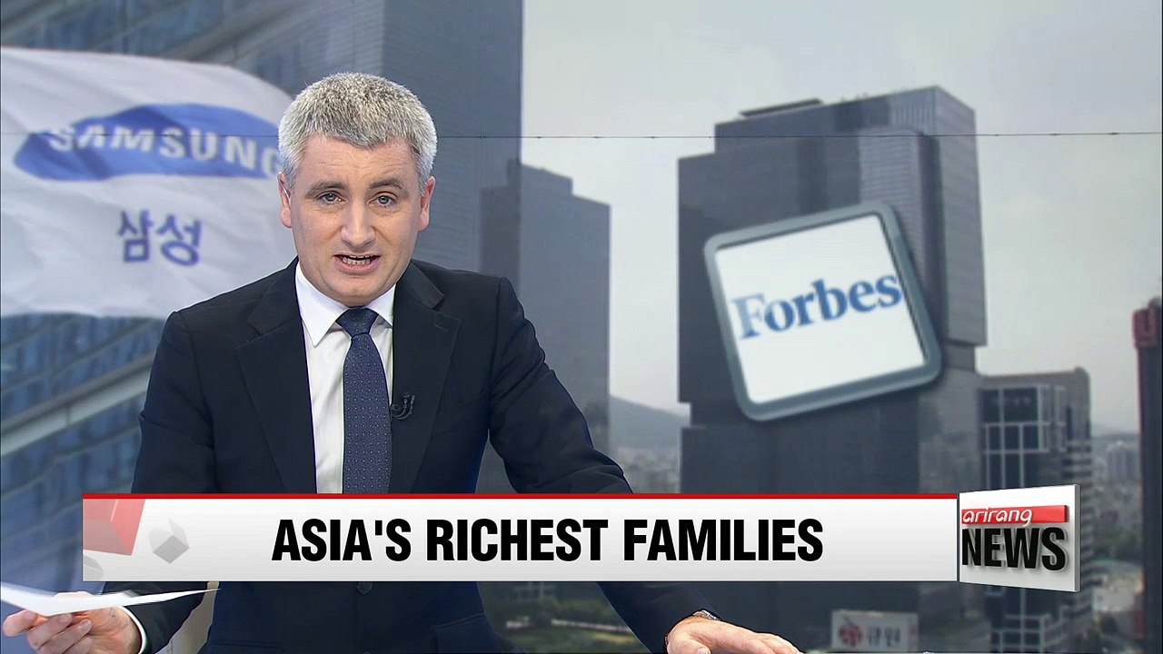 Samsung owners ranked second in 'Asia’s Richest Families' by Forbes