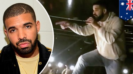 Drake stops gig to threaten dude who was groping female fans