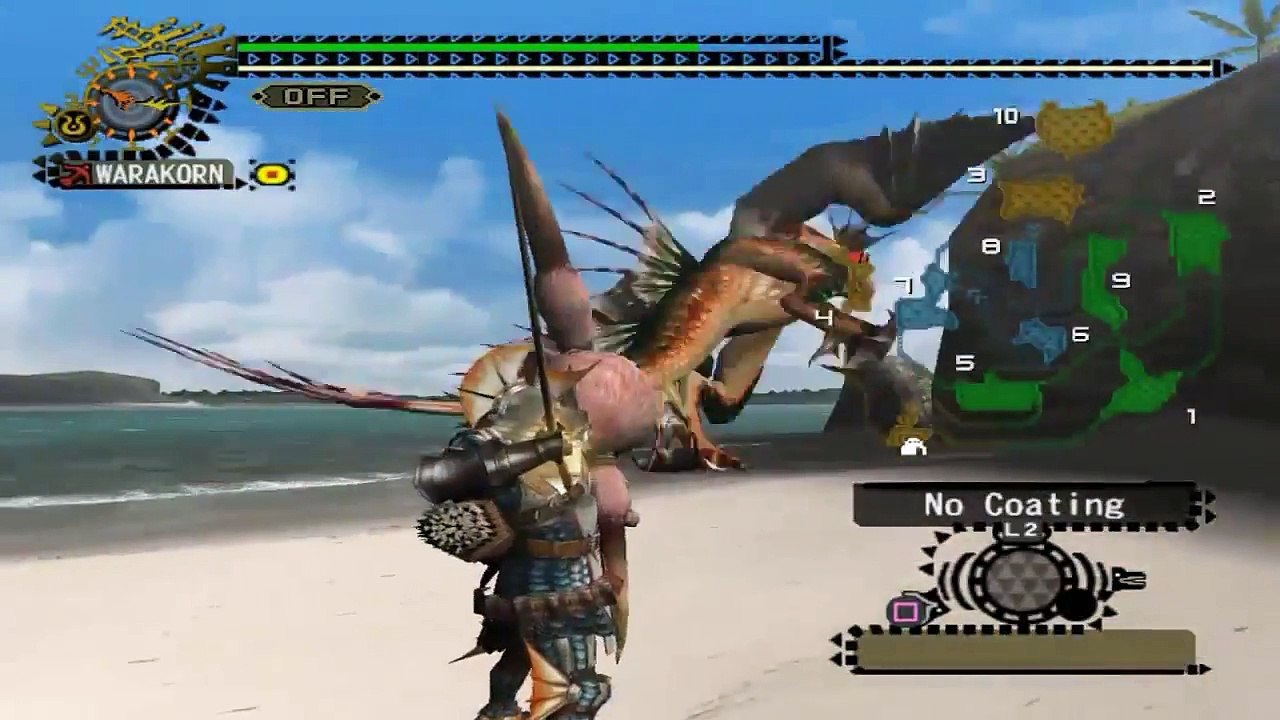 [TH]Monster Hunter 2 Dos ตอนที่ 17 ปราบปลามังกรเขียวขับไล่คูชันดราโอร่า