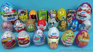 30 Surprise Eggs! Pokemon The Smurfs Masha and the Bear Cars Trolls Surprise Eggs