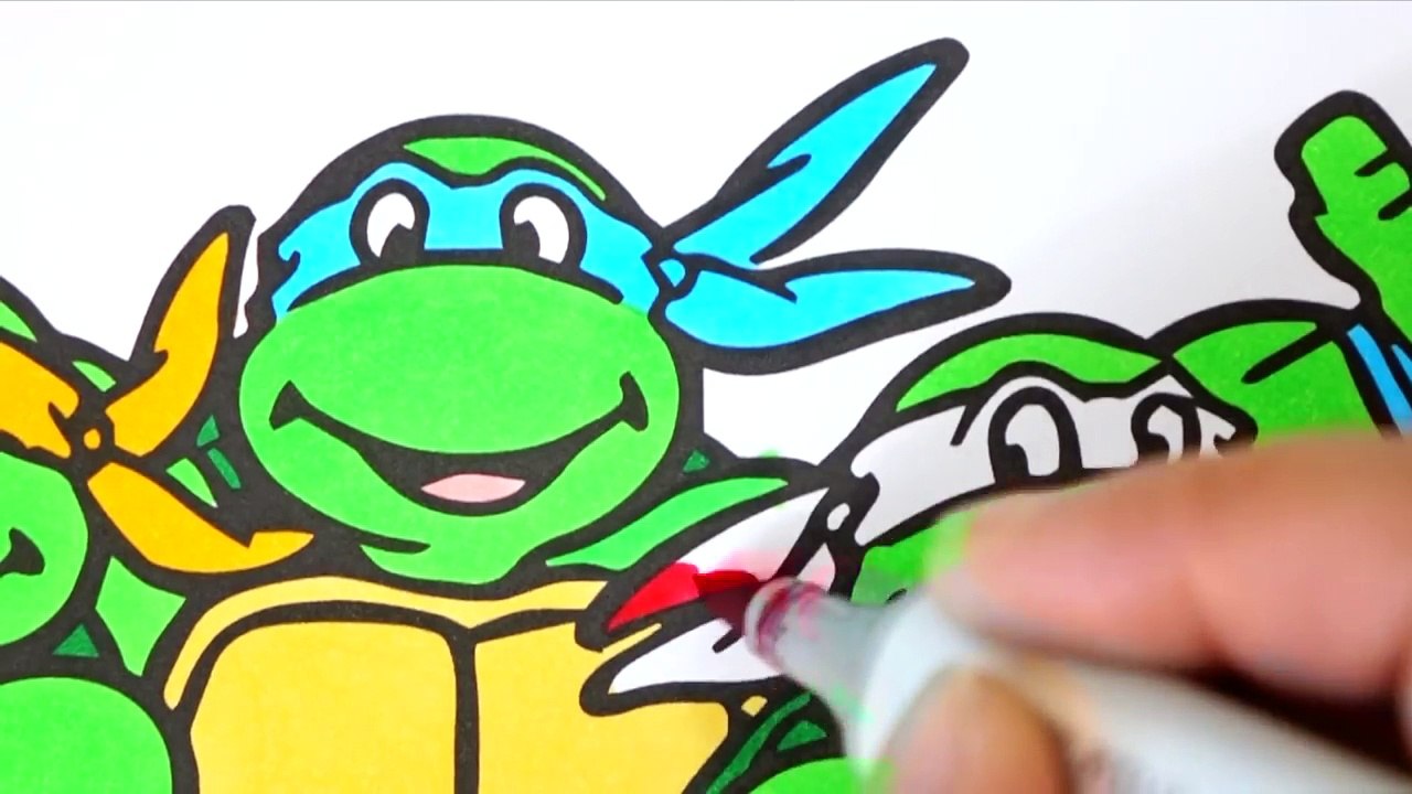 Superhero Coloring Book Compilation Spiderman PJ MASKS TMNT Superman Teen Titans Go Rainbow Splash