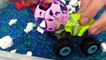 SWIM ORBEEZ OCEAN! videos for kids. Toy Trucks Toy cars story for kids - Blaze Monster Machines-TWXGlfyRZKw