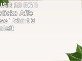 818Shop No33200090038 HiSpeed USB 30 8GB Speichersticks Affe Schimpanse TShirt 3D