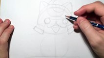 How to Draw Shogunyan (Yo-Kai Watch) Charers Step by Step