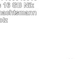 818Shop No7100040016 USBSticks 16 GB Nikolaus Weihnachtsmann Holz