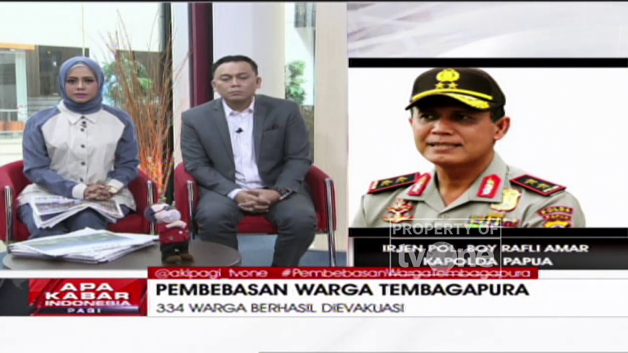 "Pembebasan Warga Tembagapura" [Part 2] - Apa Kabar Indonesia Pagi tvOne