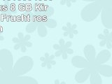 818Shop No10100040008 USBSticks 8 GB Kirsche Obst Frucht rosa