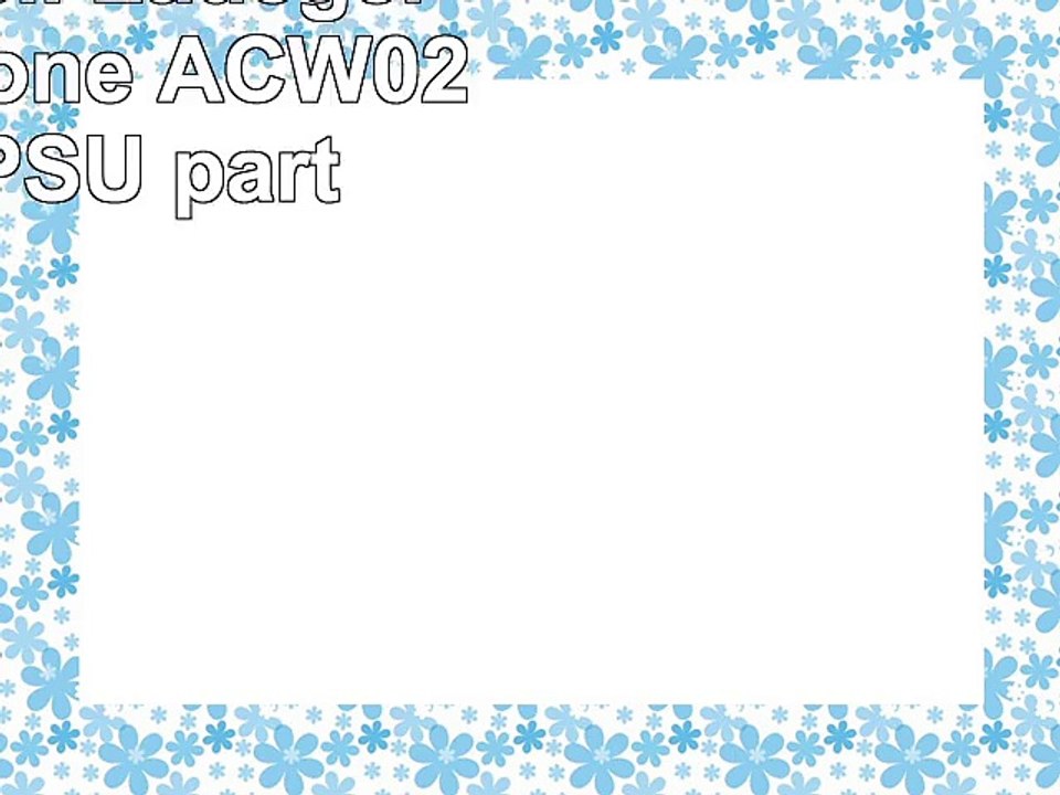 12V Netzteil  Ladegerät für Sunfone ACW024A12U PSU part