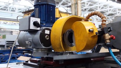 Заточка долбяка на универсально-заточном станке 3Е642Е с помощью приспособления ВЗ-318.П17