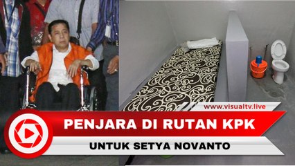 Penampakan Penjara Setya Novanto di Rutan KPK