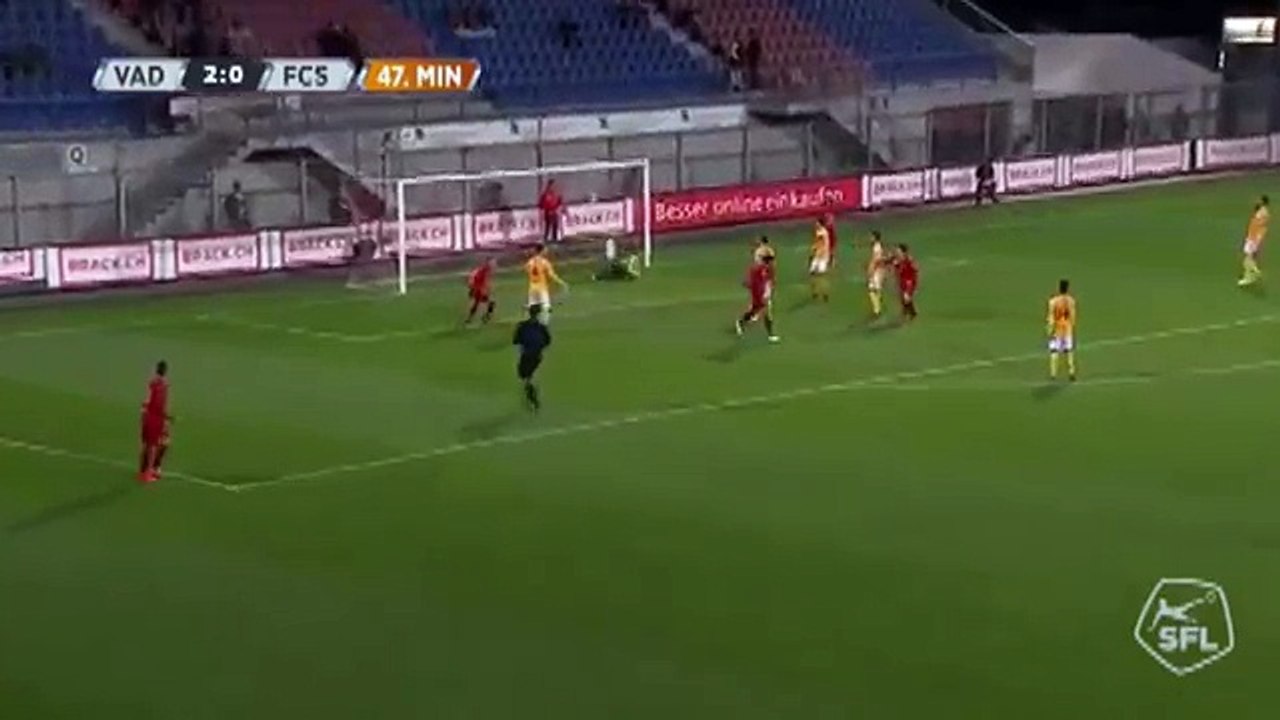 FC Vaduz 2:0 Schaffhausen (Swiss Challenge League. 18 November 2017)