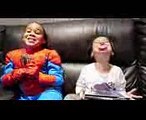 BAD SPIDERMAN TURNS SISTER INTO BAD BABY