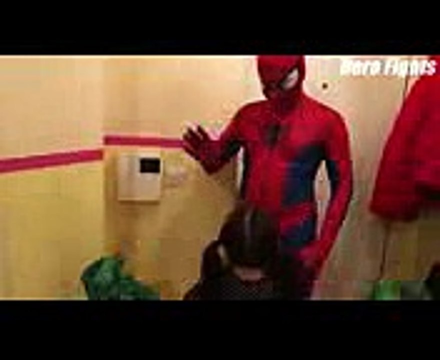 Bad Baby Minnie ATTACKS Spiderman, Frozen Elsa, Hulk, Joker & Venom! Fun Superhero In Real Life