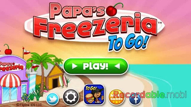 Papas Freezeria To Go! Days 1-5